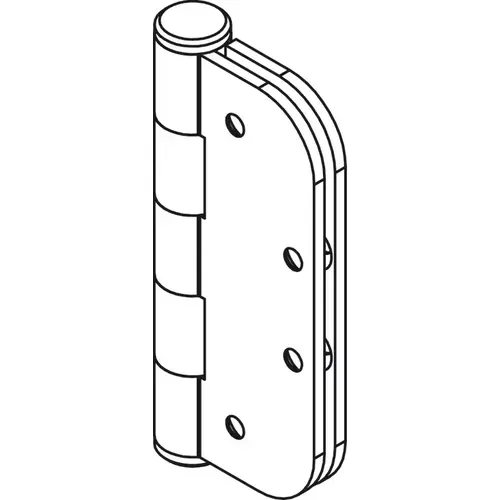 Mortise Hinge, Straight Al Fresco Summit, Stainless Steel, PVD Rustic Black Mortise Hinge, Straight Al Fresco Summit, Stainless Steel, PVD Rustic Black