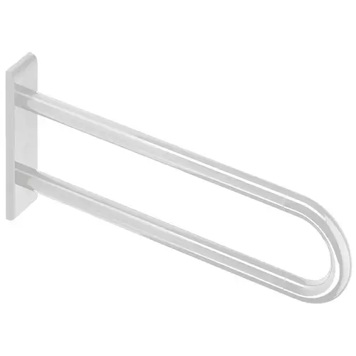 Stationary Support, Hewi Without arm pad, Pure White, 600 mm Pure white Stationary Support, Hewi Without arm pad, Pure White, 600 mm Pure white