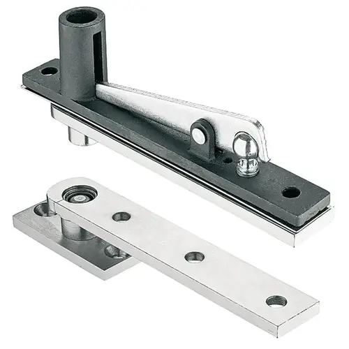 Door Hinge, Center Hung Pivot, Top and Bottom Set 630 (US32D) stainless steel, satin Door Hinge, Center Hung Pivot, Top and Bottom Set 630 (US32D) stainless steel, satin