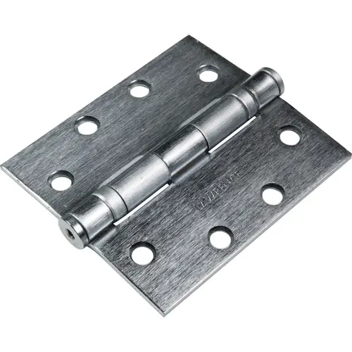 5 Knuckle 2 Ball Bearing Economy Hinge, LH603BB Width x depth: 4 1/2" x 4 1/2" (114 x 114 mm), non-removable pin - pack of 3 5 Knuckle 2 Ball Bearing Economy Hinge, LH603BB Width x depth: 4 1/2" x 4 1/2" (114 x 114 mm), non-removable pin - pack of 3