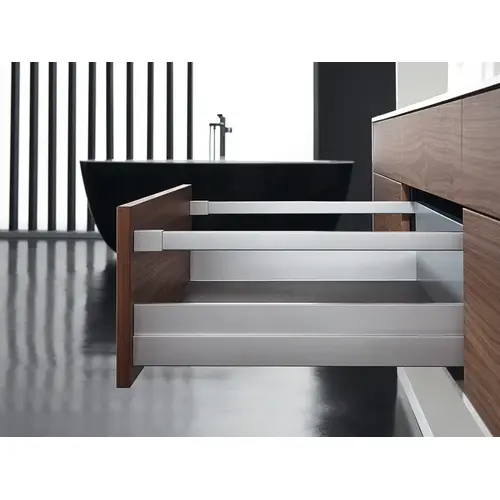 Railing set, rectangular, For Nova Pro Scala drawers 20" 500 mm Grass, Length (20") 500 mm, silver Railing set, rectangular, For Nova Pro Scala drawers 20" 500 mm Grass, Length (20") 500 mm, silver