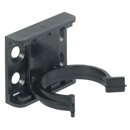 Panel Clip, for Base Cabinet Levelers Plastic, black, for screw fixing Black