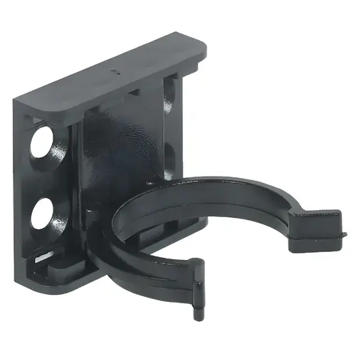 Panel Clip, for Base Cabinet Levelers Plastic, black, for screw fixing Black