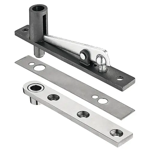 Door Hinge, Center Hung, Top Pivot 630 (US32D) stainless steel, satin Door Hinge, Center Hung, Top Pivot 630 (US32D) stainless steel, satin