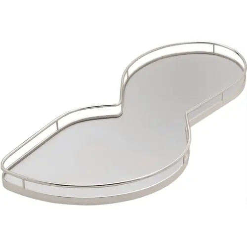 LeMans II Set, for Blind Corner Cabinets Right With soft and self closing mechanisms, with non-slip effect, Swings right, chrome/gray, 2 x 50 shape trays Tray: Gray, Surround: Chrome LeMans II Set, for Blind Corner Cabinets Right With soft and self closing mechanisms, with non-slip effect, Swings right, chrome/gray, 2 x 50 shape trays Tray: Gray, Surround: Chrome
