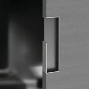 Hafele 903.13.420 Flush Pull Handle for Sliding Wood Doors