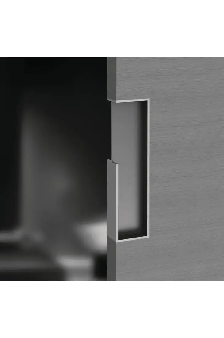 Hafele 903.13.400 Flush Pull Handle for Sliding Wood Doors