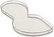Tray: White, Surround: Chrome