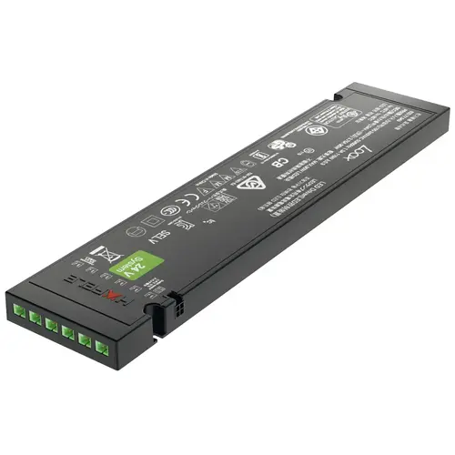 LED Driver, Loox, 24 V 316 x 70 x 16 mm 0.89 90 W, Max. 84 on one slot 0.5 W 0.2 W 369 g Parallel connection, 24 V driver compatible with all Loox with supplied adapter, wattage: 90 W LED Driver, Loox, 24 V 316 x 70 x 16 mm 0.89 90 W, Max. 84 on one slot 0.5 W 0.2 W 369 g Parallel connection, 24 V driver compatible with all Loox with supplied adapter, wattage: 90 W