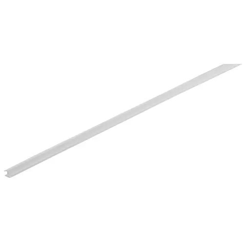 Plastic Rail, for Hanging File System, 2.5 m 1/2" White (1/2") 12 mm thickness White Plastic Rail, for Hanging File System, 2.5 m 1/2" White (1/2") 12 mm thickness White