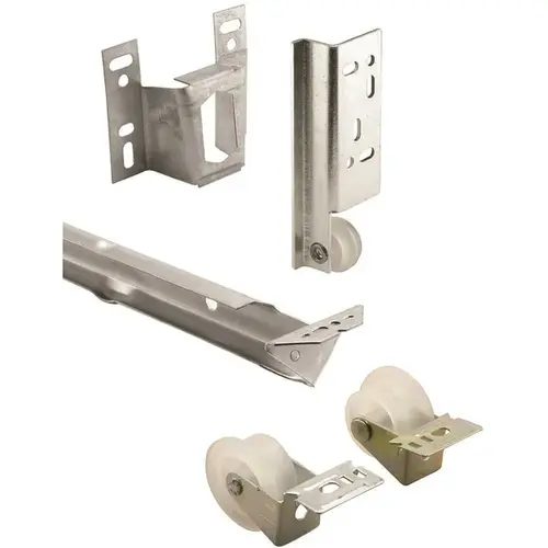 22-5/8 in. Galvanized Steel Mono-Rail Drawer Track Guide Slide Kit Other