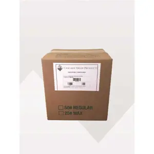 Cascade Specialty Products CSP-OIL-RG-50BX Sweeping Compound Oil Base, W/Grit, Red 50 LB Box