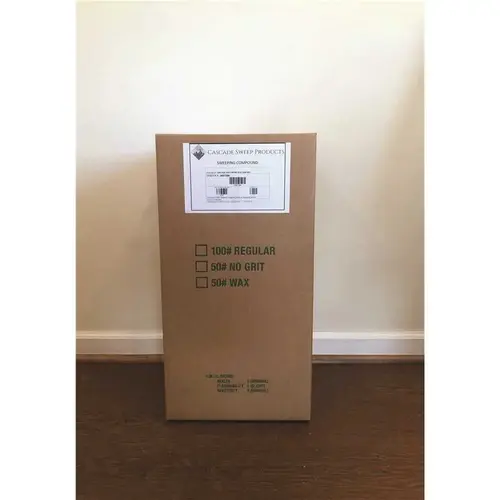 Sweeping Compound Oil Base, No Grit, Red 50 LB Box Sweeping Compound Oil Base, No Grit, Red 50 LB Box