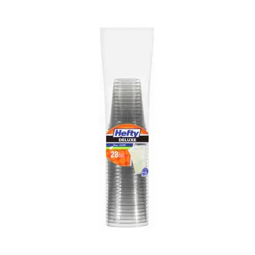 Deluxe Clear Cups, 18-oz., 28-Ct. Deluxe Clear Cups, 18-oz., 28-Ct.