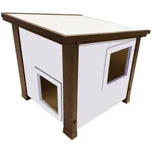 NEW AGE PET-IMPORT ECTH350 Ecoflex Albany Feral Cat Shelter