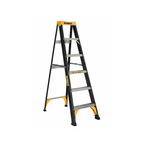 Step Ladder, Type II, Fiberglass, 6-Ft. Step Ladder, Type II, Fiberglass, 6-Ft.