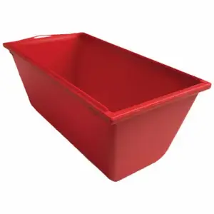 Advance Equipment Mfg. 6PR Drywall Patch Pan, Black Plastic, 6 In.