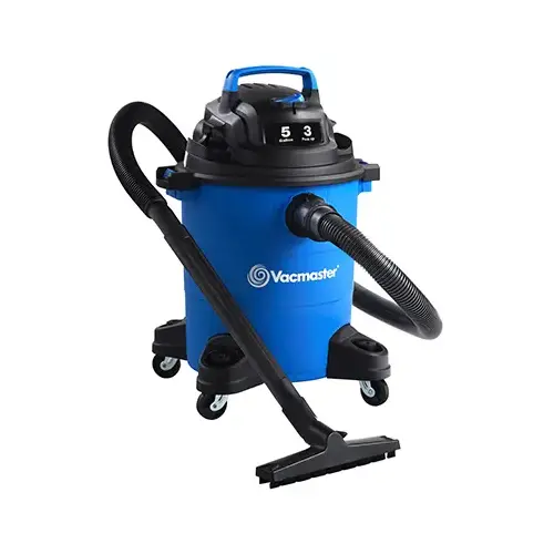 5-Gallon Wet/Dry Vacuum, 3 Peak HP 5-Gallon Wet/Dry Vacuum, 3 Peak HP