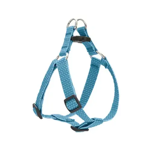 Eco Step-In Dog Harness, Non-Restrictive, Tropical Sea, 3/4 x 20 to 30-In.
