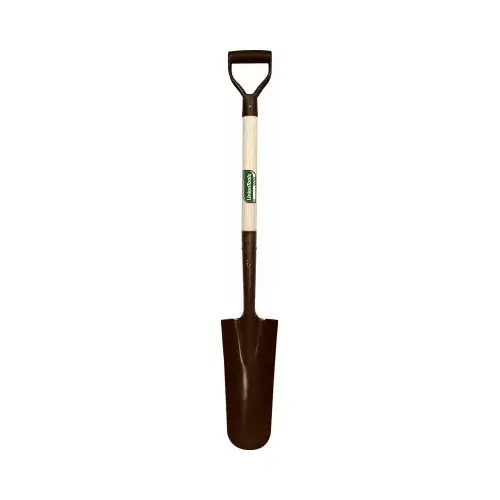 Drain Spade, D-Grip Wood Handle