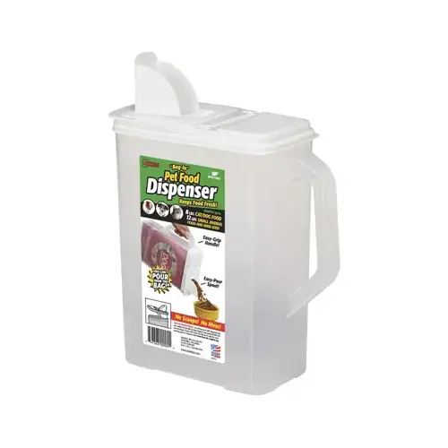 8-Qt. Pet Food Storage Container & Dispenser, Holds 8-Lbs.