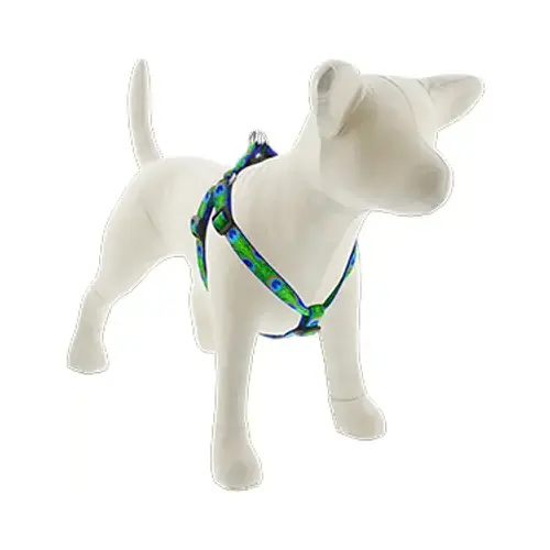 Step-In Dog Harness, Non-Restrictive, Tail Feather, 3/4 x 15 to 21-In.