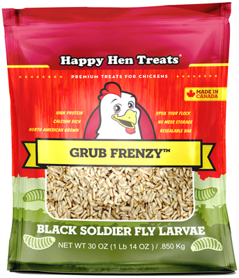 Happy Hen Treats 17061 Grub Frenzy Poultry Treats, 30-oz.