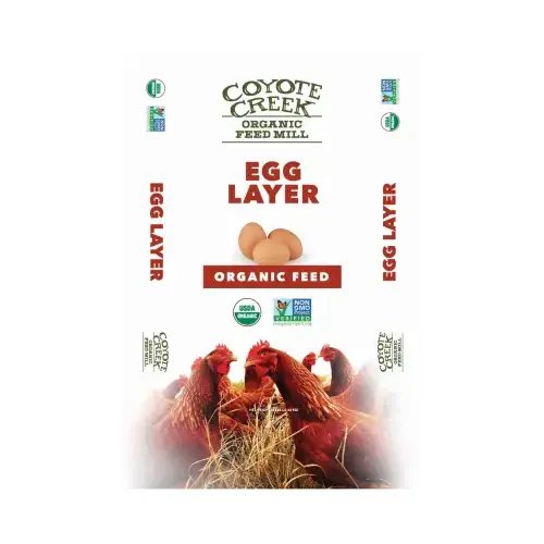 Organic Egg Layer Hen Feed, 50-Lb. Pellets Organic Egg Layer Hen Feed, 50-Lb. Pellets