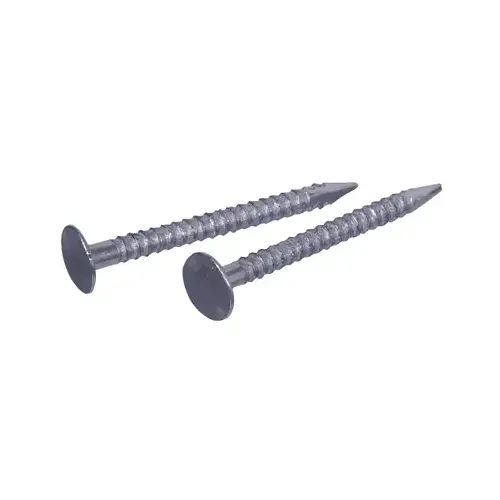Cedar Shake Nails, Ring Shank, Galvanized, 5D, 1.75-In., 1-Lb.