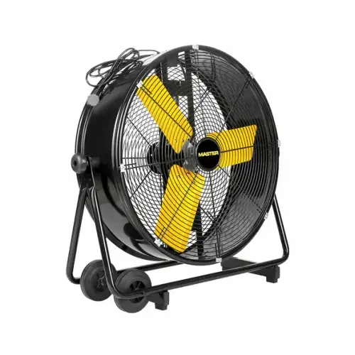 Tilt Barrel Fan, Direct-Drive, High-Velocity, 2-Speed, 24-In.