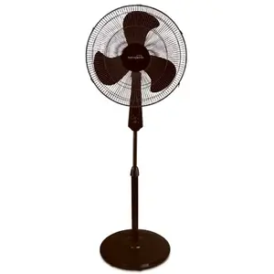 HomePointe FS40-19MB Oscillating Stand Fan, Black, 16-In.