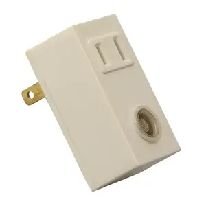 Woods 59407WD Light Control With Photocell Sensor, Plug-In, Indoor