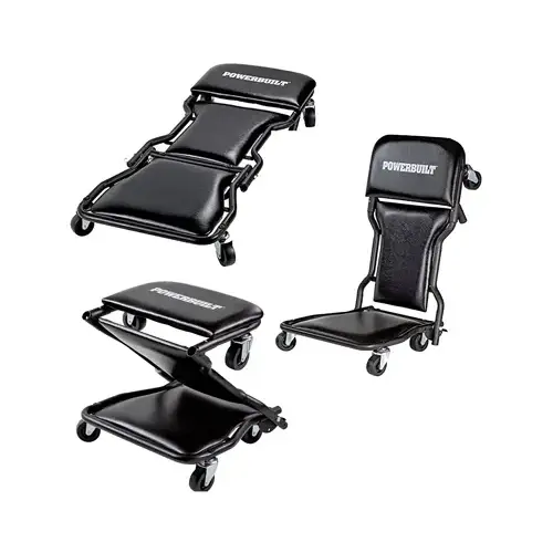 Triplex 3-In-1 Garage Creeper, 42-In. Triplex 3-In-1 Garage Creeper, 42-In.