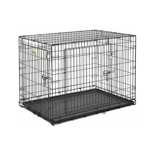 Dog Training Crate, 2 Doors, 42-In.