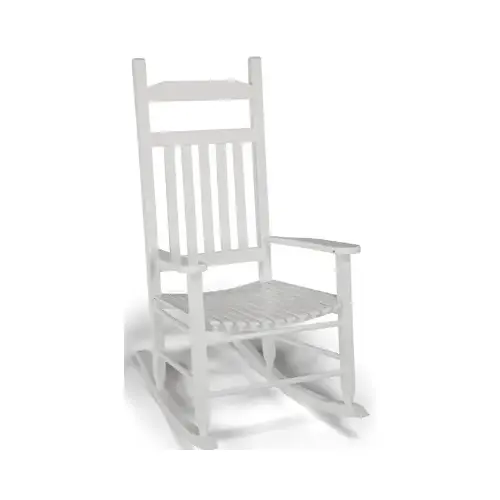 Rocking Box Chair, 34 in D, 45-3/4 in H, 250 Ibs Capacity white Rocking Box Chair, 34 in D, 45-3/4 in H, 250 Ibs Capacity white