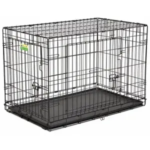 MIDWEST METAL PRODUCTS CO INC 308593TV Dog Training Crate, 2 Doors, 36-In.