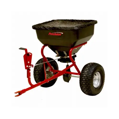 Direct Drive 130 Lb. Tow Broadcast Spreader with Cover