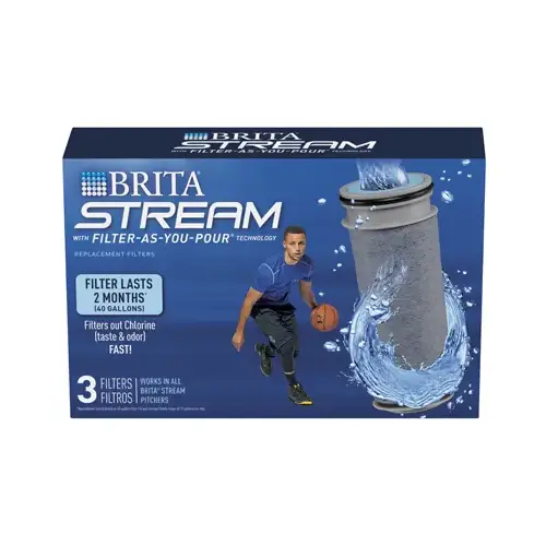Stream Pitcher Pour Replacement Filter - pack of 3 Stream Pitcher Pour Replacement Filter - pack of 3