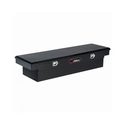 Crossover Tool Box, Black Aluminum, Deep Full Size, 11-cu. Ft.
