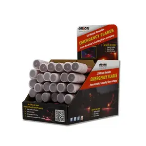 ORION SAFETY PRODUCTS 4715 Emergency Flares, 15-min.