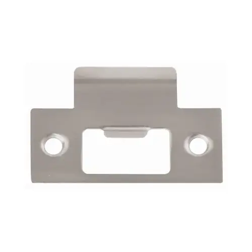 Door T-Strike, Satin Nickel, 1-1/8 x 2-3/4 In.