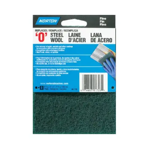 Synthetic Steel Wool Pads, 0 Fine Pair Synthetic Steel Wool Pads, 0 Fine Pair