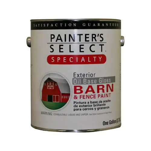Speciality Barn & Fence Paint, Oil-Base, Gloss, Ranch Red, 1-Gallon - pack of 2