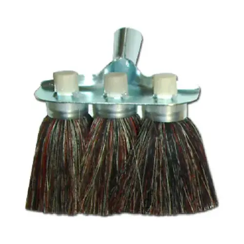 Roofing Brush, Tampico & Metal, 3-Knot Roofing Brush, Tampico & Metal, 3-Knot