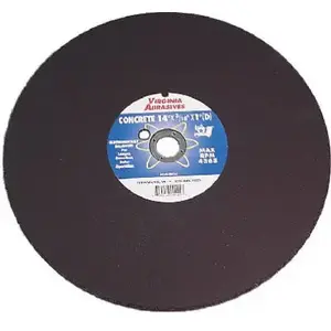 VIRGINIA ABRASIVES CORP 424-20414-XCP10 14x3/16x1-D Mason Wheel - pack of 10