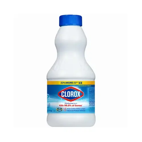 Regular Bleach, 24 oz, Liquid, Bleach Light Yellow Regular Bleach, 24 oz, Liquid, Bleach Light Yellow