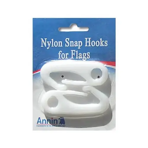 2-Pack Flag Nylon Snap Hook Pair