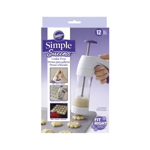 Cookie Press Simple Success Blue/White Blue/White