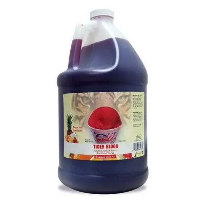 GOLD MEDAL PRODUCTS SnoKone GAL Tiger Syrup - pack of 4 1283-XCP4 GOLD MEDAL PRODUCTS SnoKone GAL Tiger Syrup - pack of 4 1283-XCP4