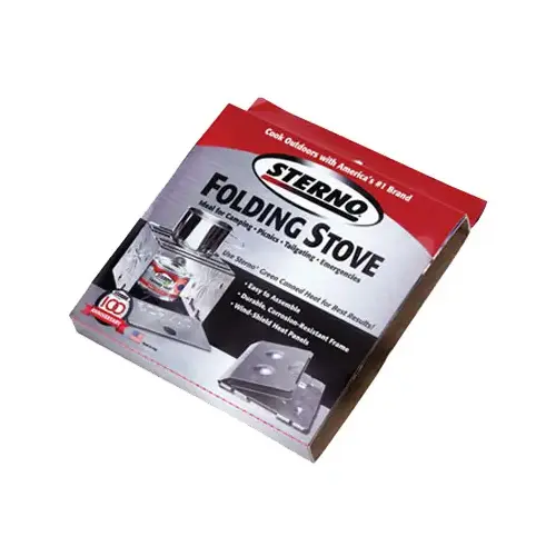 Single-Burner Folding Stove Metallic